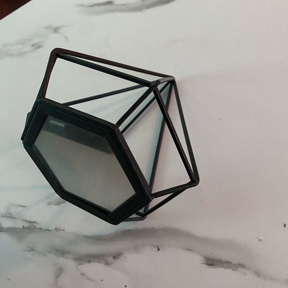 Geometric Mirror Decor